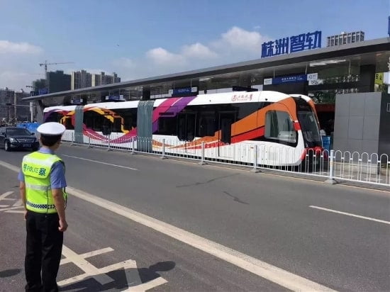 Crrc Strassenbahn Ohne Schienen Oberleitungen Emobilit T Blog