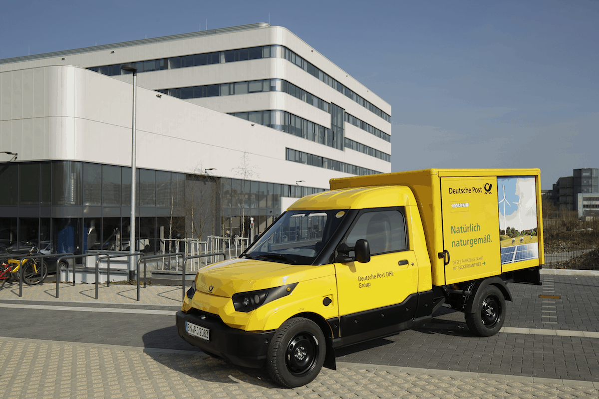 Kleiner, gelber Flitzer: Der StreetScooter „Work“