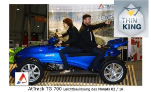 Eigenentwicklung von AtTrack - der TG 700
