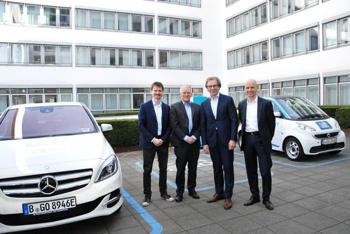 Die B-Klasse car2gos sind jetzt auch in Stuttgart unterwegs
