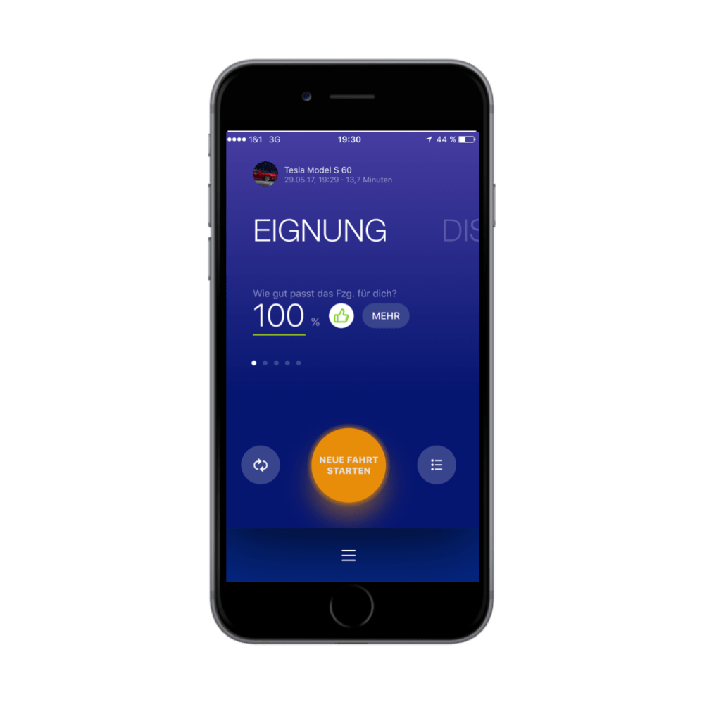Elektroauto ja oder nein? Die EnBW mobility+ App hilft bei der Entscheidung