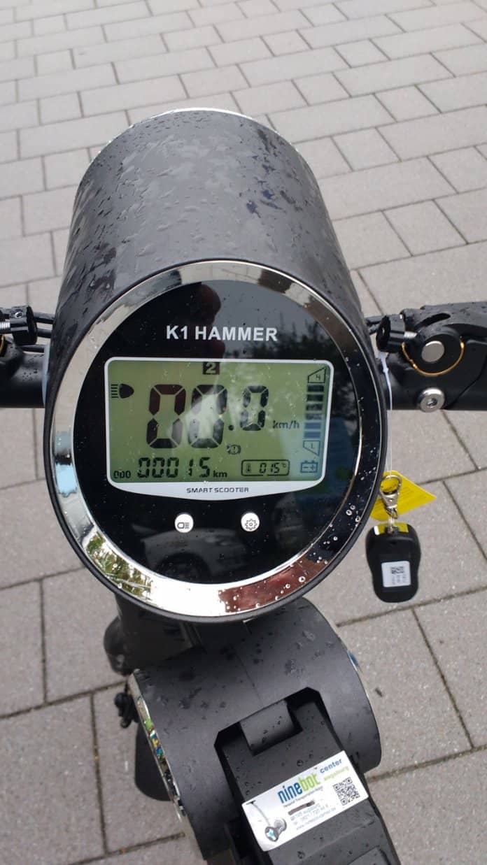 Testfahrt K1 Hammer LEHE Elektrozweirad eMobilität der Blog