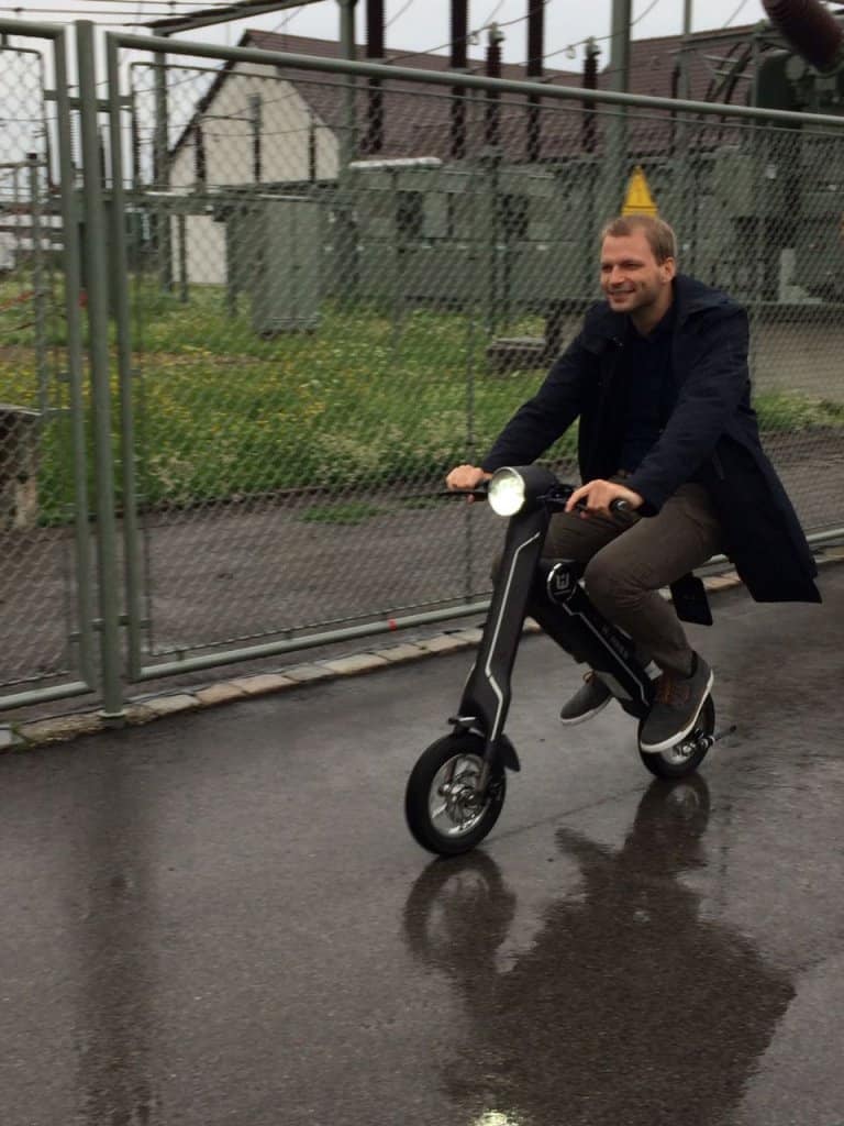 Testfahrt K1 Hammer LEHE Elektrozweirad eMobilität der Blog