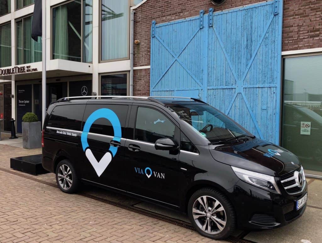 Das Joint Venture ViaVan von Daimler und dem amerikanischen Ride-Sharing Spezialisten Via
