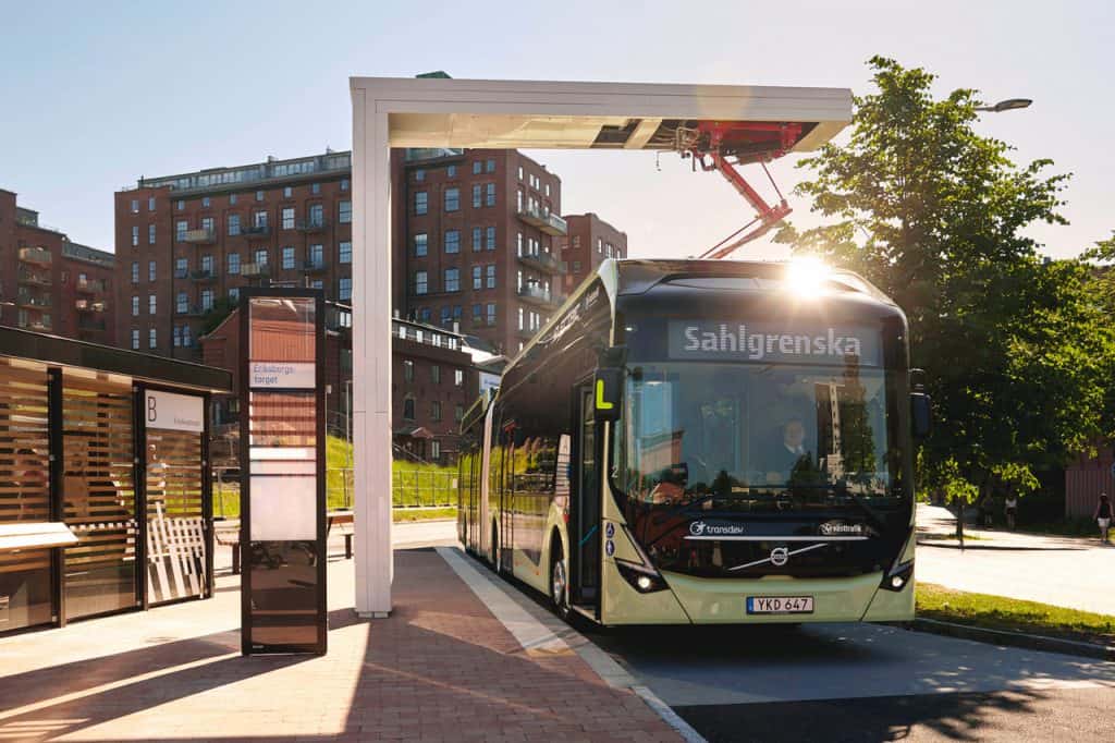 Neuer E Gelenkbus Von Volvo Emobilitat Der Blog