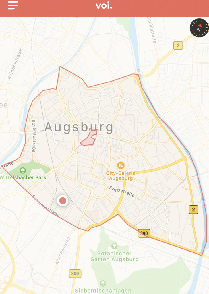 E-Scooter Anbieter VOI startet in Augsburg