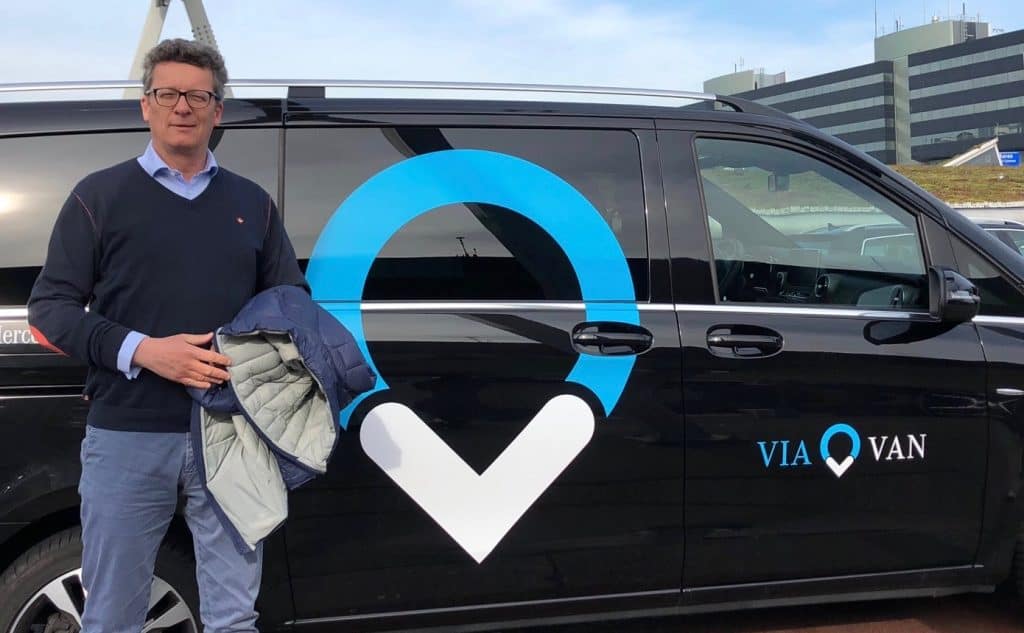 Das Joint Venture ViaVan von Daimler und dem amerikanischen Ride-Sharing Spezialisten Via