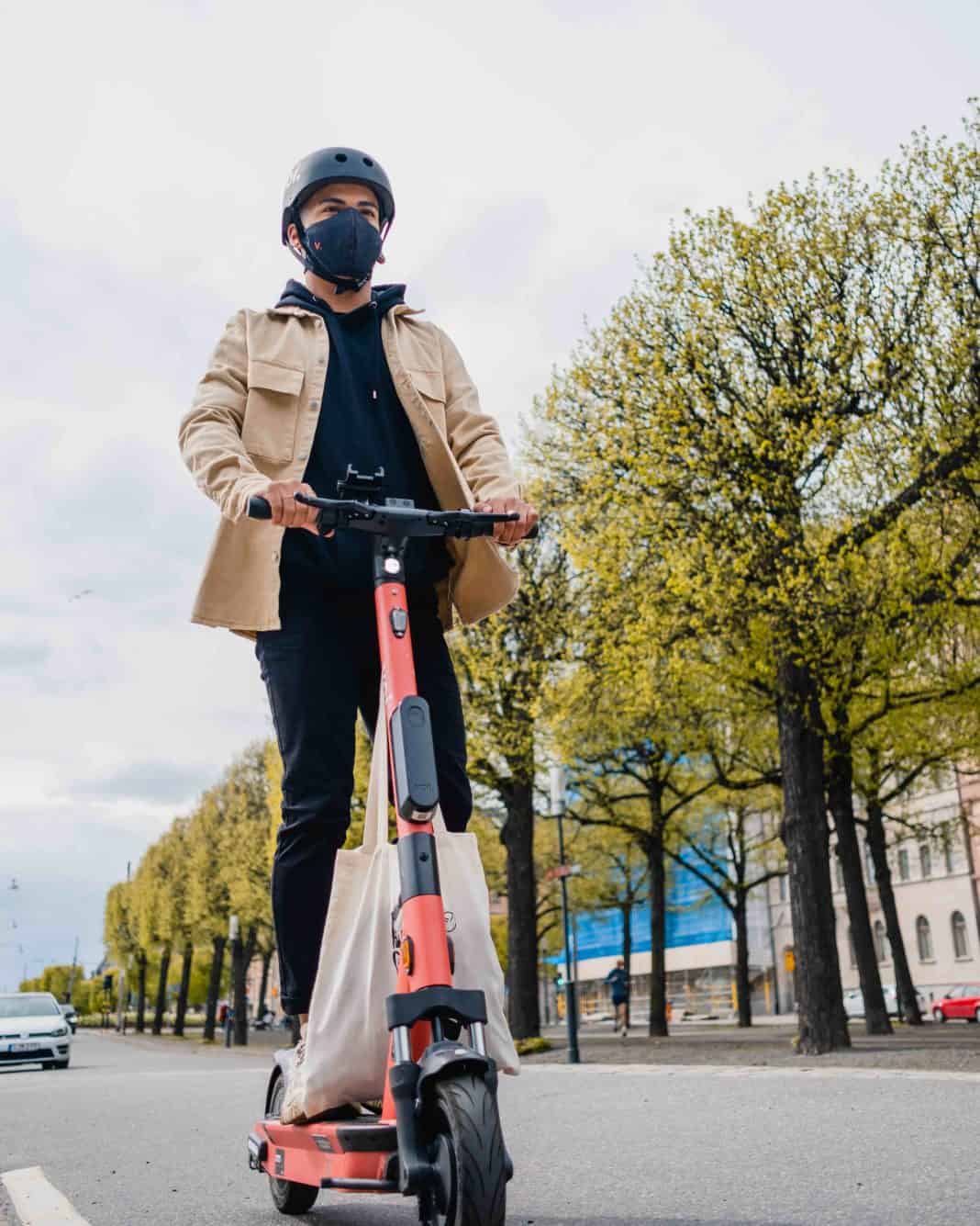 VOI EScooter testen OnBoardKamera und Künstliche Intelligenz